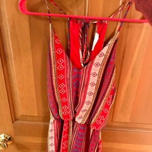 Lush tribal pattern dress